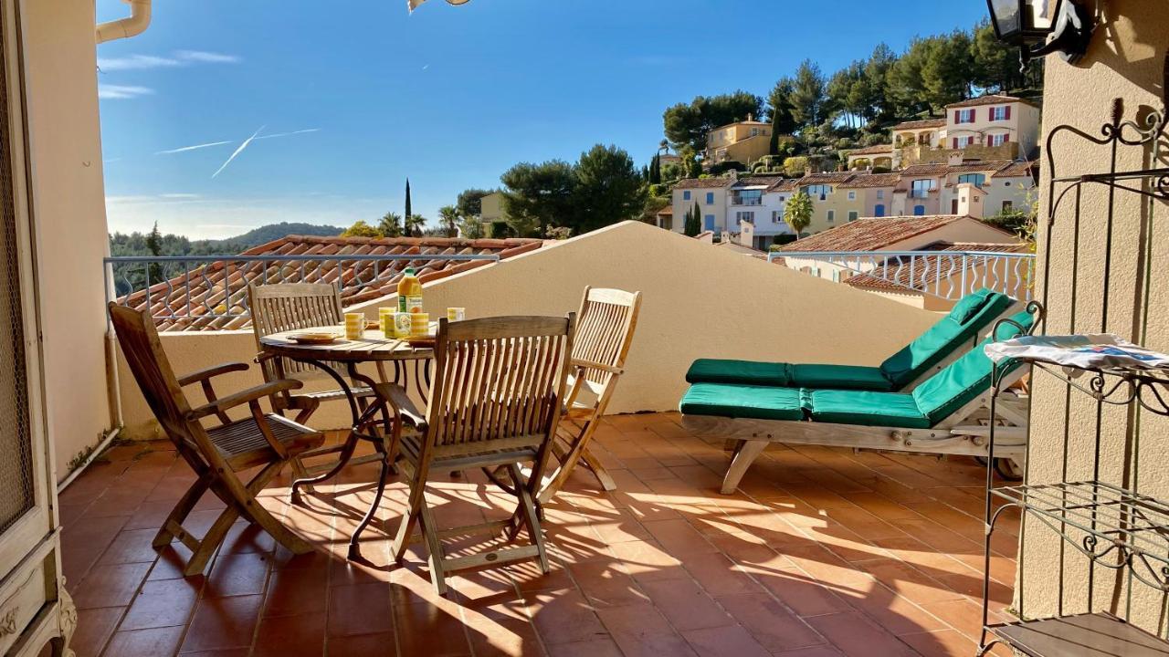 Hameau Des Amandiers-Vue Mer & Golf Saint-Cyr-sur-Mer Ngoại thất bức ảnh